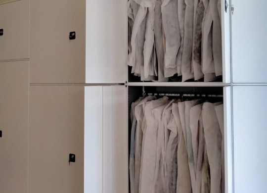 Разноуровневая система штанг для одежды