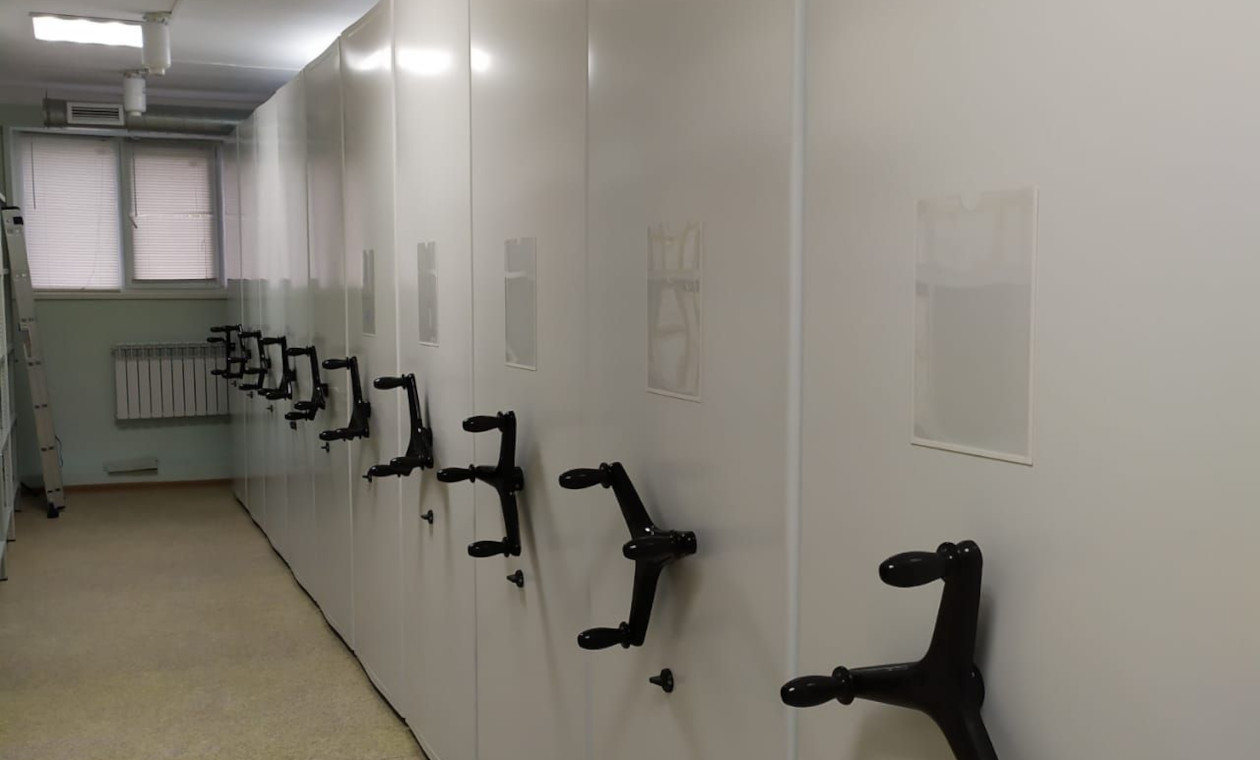 Рамка для описи на стеллаже